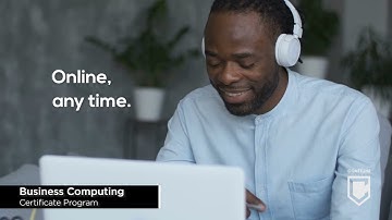 Business Computing Certificate Program - Coastline College