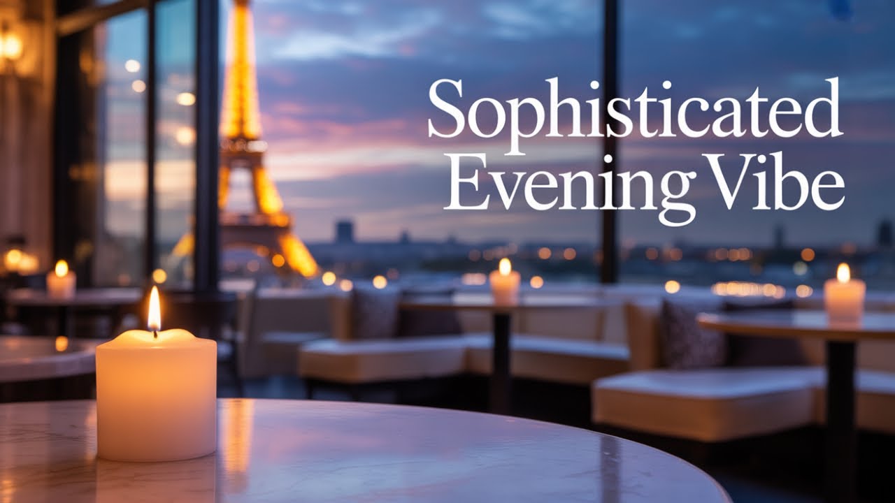 Elegant Wine Bar in Paris | 8 Hours of Sophisticated Violin Ambience & Candlelight