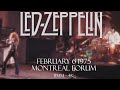 Capture de la vidéo Led Zeppelin Live Montreal Forum February 6 1975