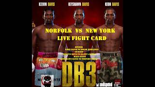 DB3 Mod Showcase Norfolk VS New York Fight CARD