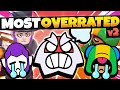 The MOST Overrated Brawlers in Brawl Stars! v2 (and some underrated...)