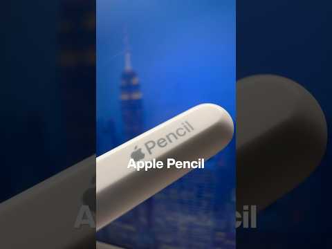 THE NEW APPLE PENCIL IS WEIRD 🤨👀