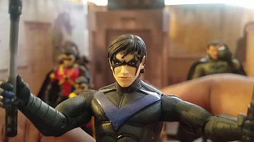 Dc collectibles Arkham city Series 4 Nightwing Action figure review