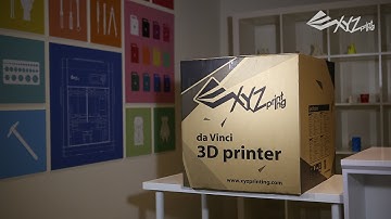 XYZprinting da Vinci 1.0/1.0A - Unboxing