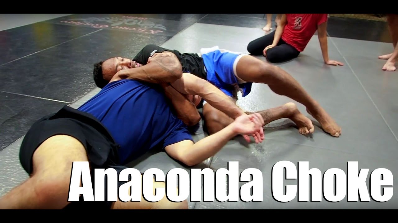 No Gi Choke Anaconda Choke with Danny Davis YouTube
