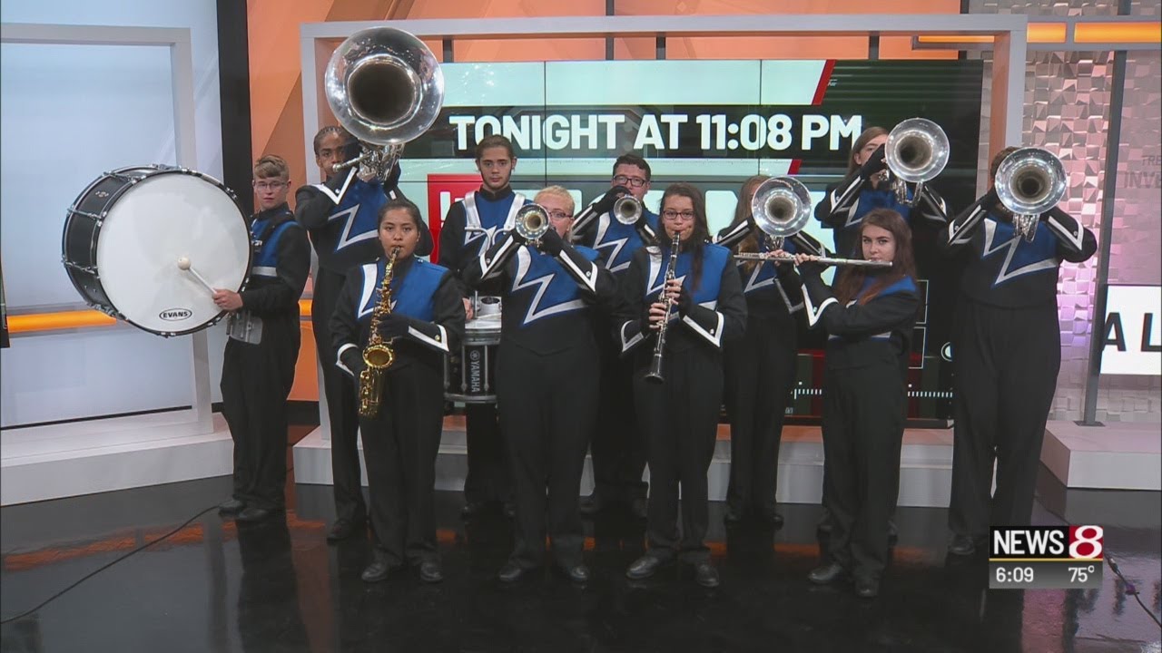 Whiteland High School band on Daybreak YouTube