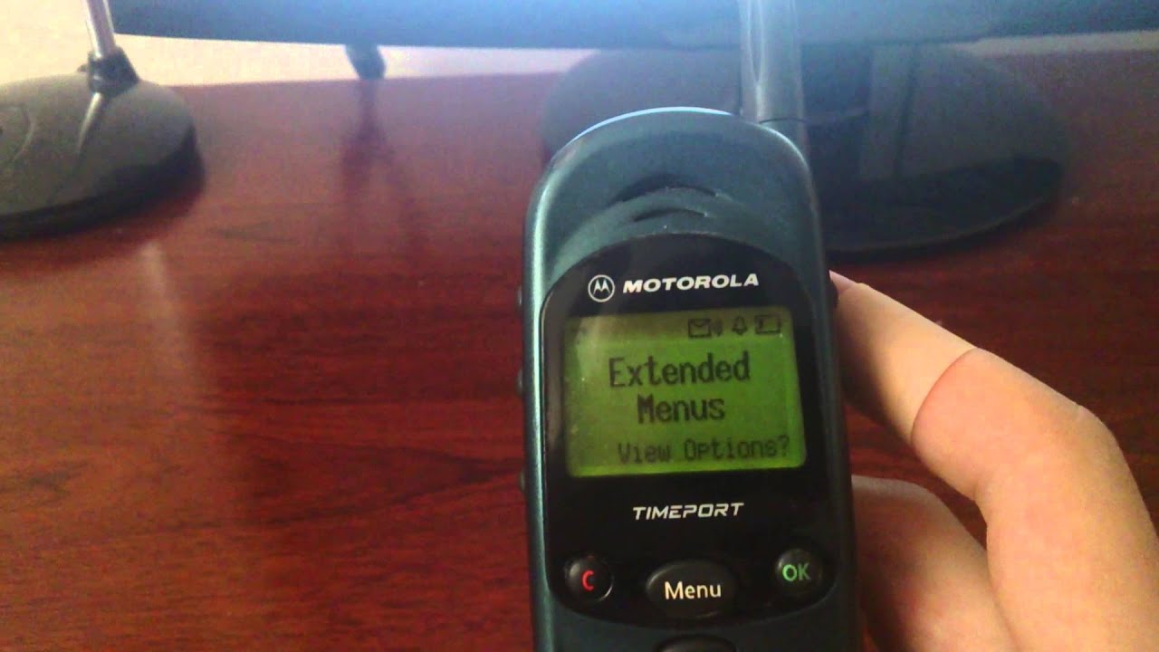 Vintage 1999 Motorola L7089 Timeport review - YouTube