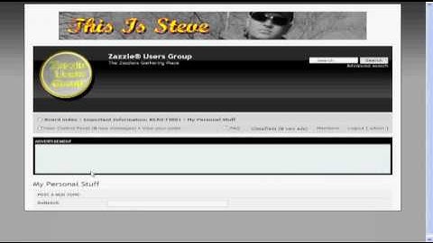 Using The Zazzle Usres Group Forum