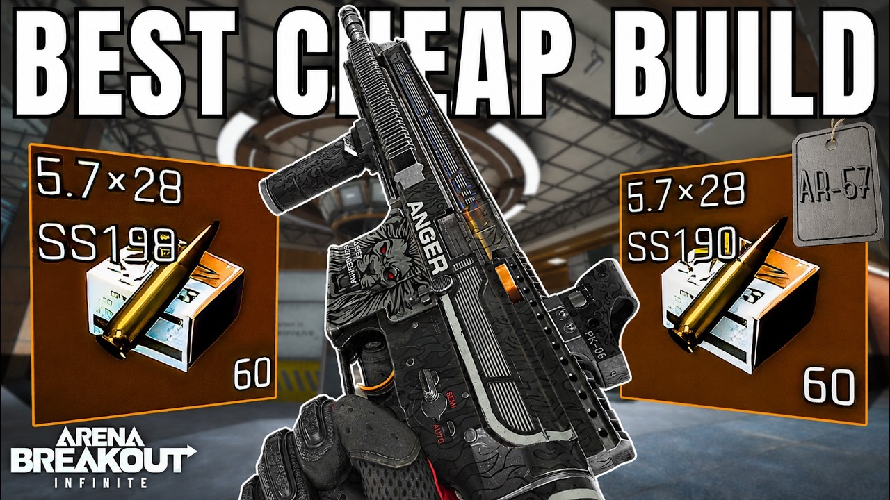 THE CHEAPEST META WEAPON BUILD TO GET RICH | Arena Breakout Infinite ...
