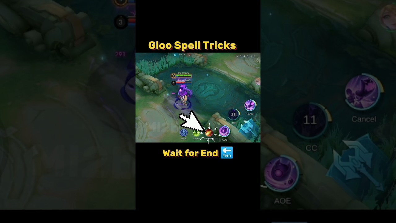 Gloo Spell Tricks Mobile legends 
