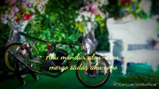 Sadar aku sopo