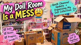 My Doll Room Is Out of Control! 🎀 | Organizing & Life Update