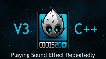 Cocos2d-x v3 C++ Tutorial 28 - Playing Sound Effect Repeatedly