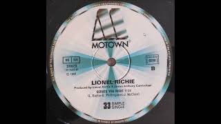 Lionel Richieserves You Right1982Hq