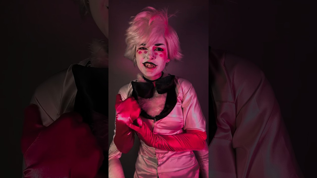 😍Huskerdust flirting😘 Hazbin Hotel in Real Life #shorts