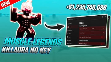 *NEW* Muscle Legends Script (PASTEBIN 2025) (KILLAURA ,AUTOFARM, HATCH CRYSTALS)