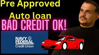 How To  Get Pre-Approval For A Navy Federal Car Loan! Credit Hack 2023!