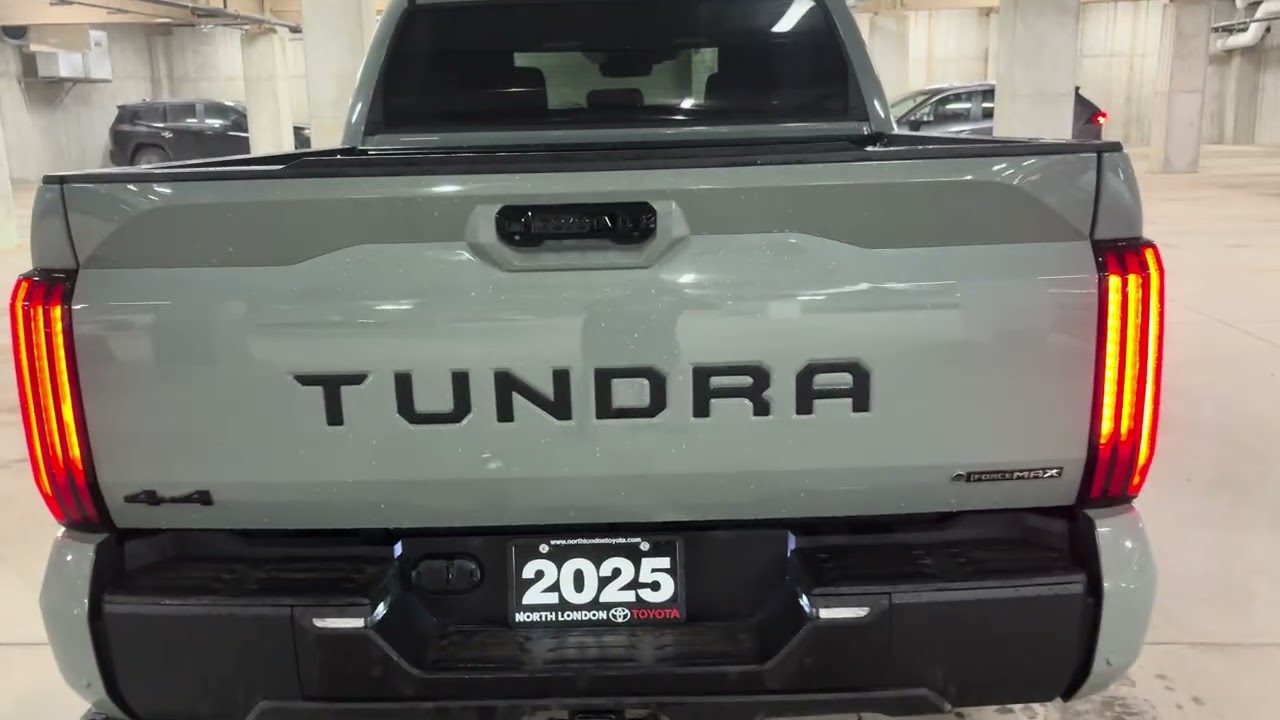 2025 Toyota Tundra Limited Hybrid 4x4 Crew Cab for sale with 13,500km #londonontario 