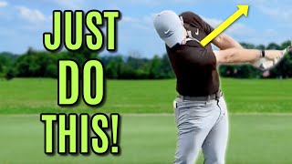 Why Amateurs Golfers Can't Swing Like The Pros (How To Stay Down)