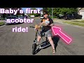 Nlovewithreborns2011 mentioned you riding scooter  omg that hurt  shopping with reborn baby doll