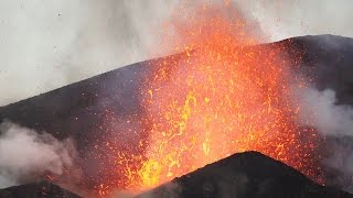 Fogo Volcano Explosive Eruptions During Daytime