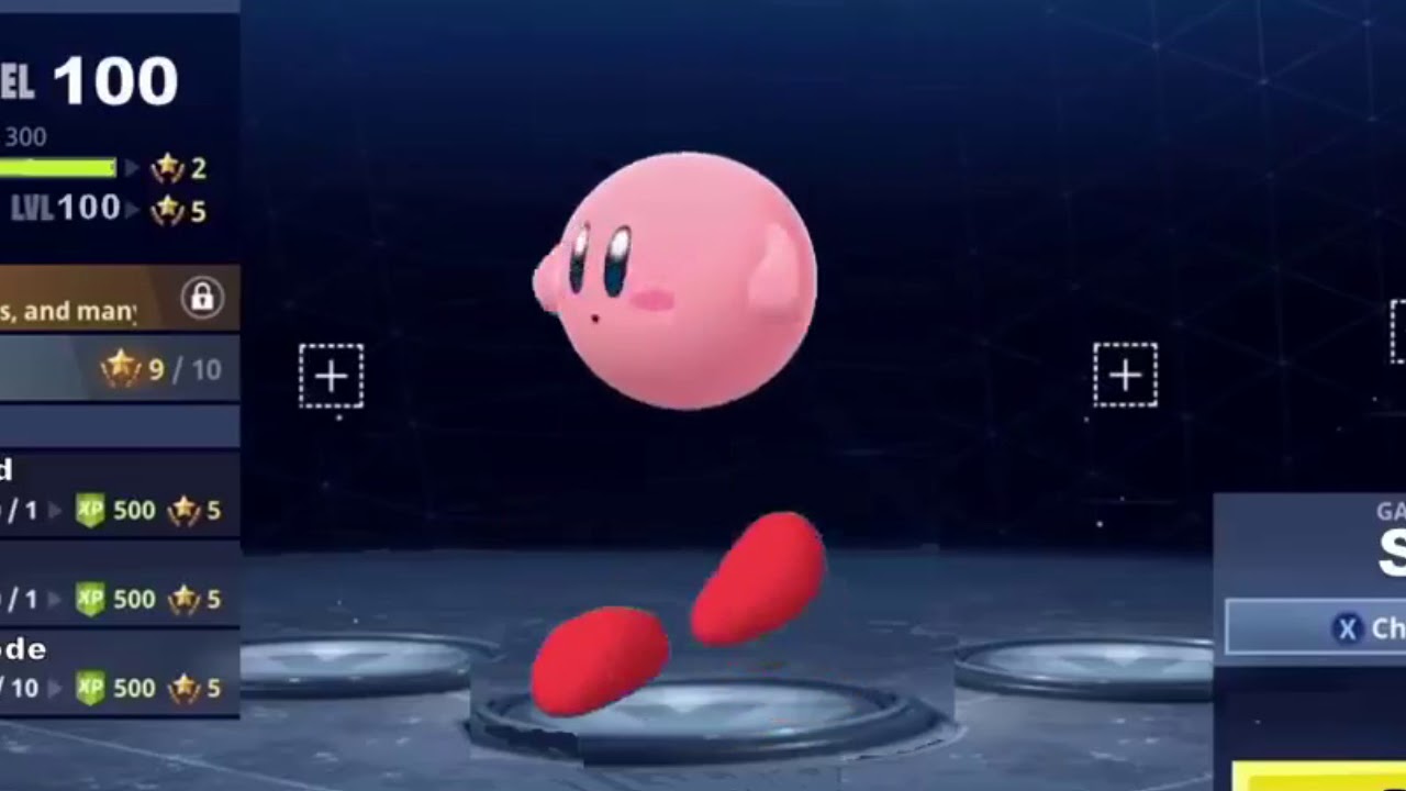 Kirby Does Funny Fortnite Dance Moves Youtube - roblox despacito fortnite default dance youtube