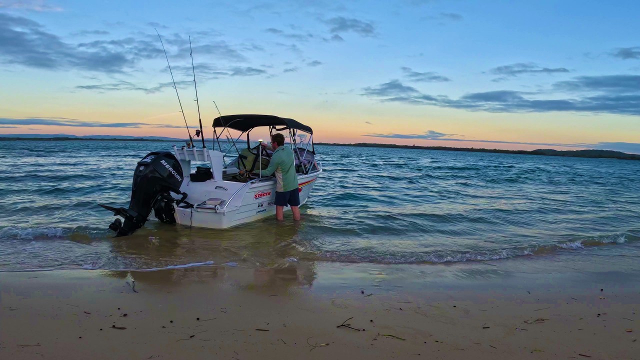 Solo Overnight Catch, Cook, Camp at Jumpinpin (Terrible Conditions)