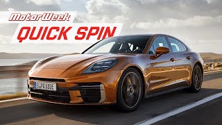 2024 Porsche Panamera | MotorWeek Quick Spin