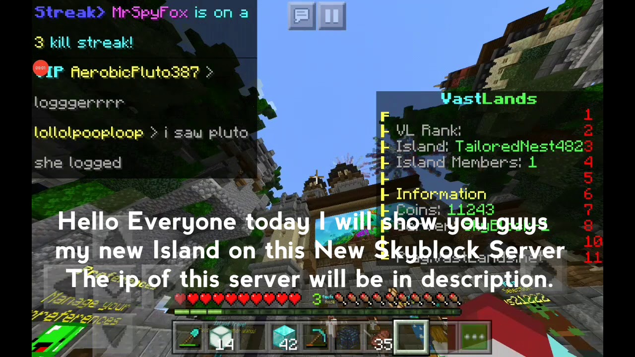 New "VastLands" Skyblock Island Review [Ep:1]