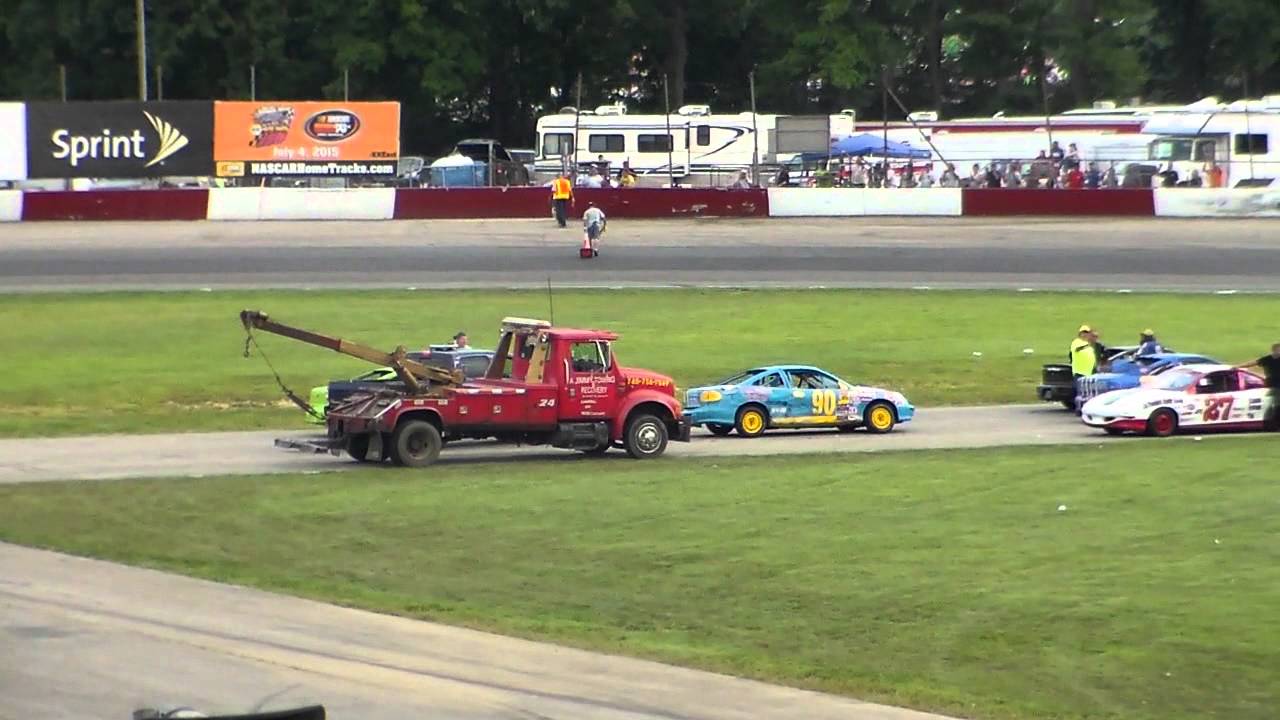August 29 2015 Crazy Compacts at Columbus Motor Speedway! - YouTube