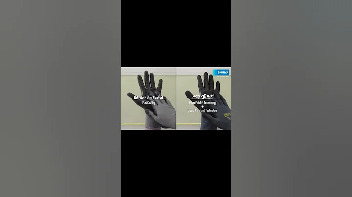 Towa Safety Gloves | MicroFinish® Technology | Saurya Safety