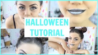 METALLIC SPACE GIRL | Halloween Tutorial