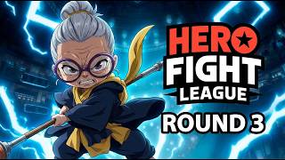 ALL FIGHTS | ROUND 3 | HERO FIGHT LEAGUE screenshot 4