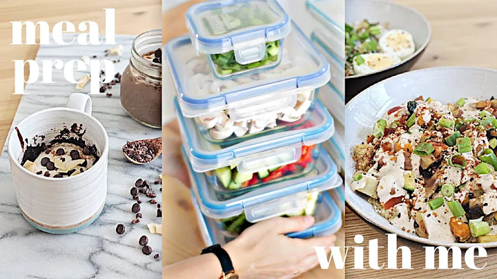 What My Meal Prepping Looks Like | Healthy & Dairy...