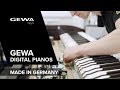 GEWA Keys - Digital Pianos developed and MADE IN GERMANY