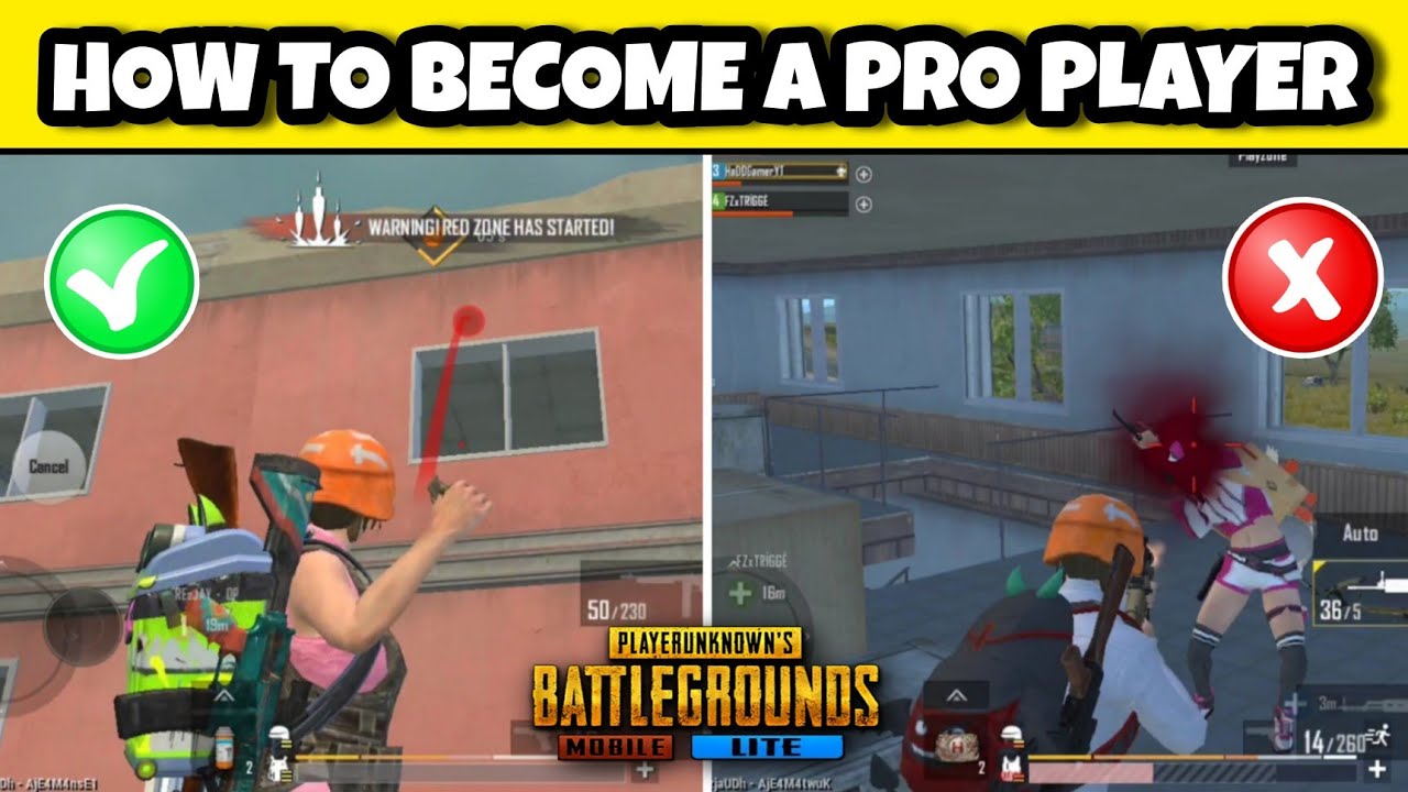 Full Guide How To Become A Pro Player In Pubg Mobile Lite  Pubg Mobile Lite Pro Tips 2021