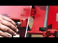 Red abkantbank sheet metal folder einstellungen adjustments zaginarka red regulacja diy prodmasz
