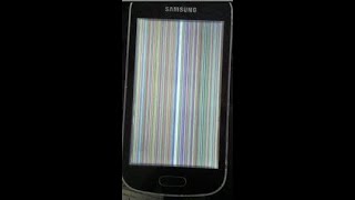 حل مشكلة الالوان وخطوط الشاشه s7580 trend  Solve the problem of colors and screen lines