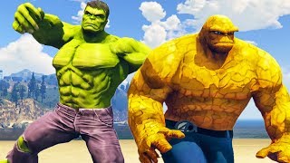 The Hulk Vs The Thing - What If Battle Superheroes