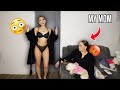 MY STRICT MEXICAN MOM RATES MY SAVAGE X FENTY LINGERIE OUTFITS!! **INTENSE!!**