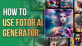 How to Use Fotor AI Generator screenshot 3