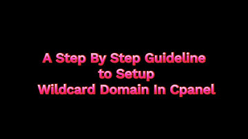How to Setup Wildcard Domain In Cpanel | TLCommerce SaaS
