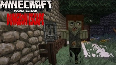 Minecraft: PE - Dungeon Escape Gameplay Walkthrough (iOS,Android)