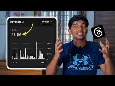 How to get more views on Threads | 11M+ views in 90 days