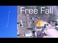 QuadCopter Free-fall With ROCKET ENGINE - RCTESTFLIGHT -