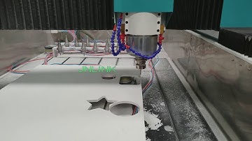 JNLINK stone cnc router with auto tool changer