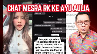 That's How He Acts! Ayu Aulia Says During a Romantic Chat with Ridwan Kamil