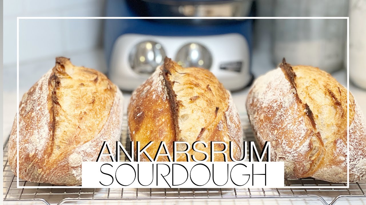 Удивительный заквасочный хлеб с миксером Ankarsrum и крюком для теста