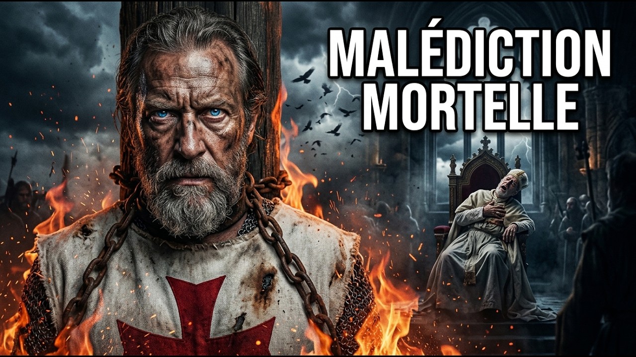 Jacques de Molay a maudit le Pape — 40 jours plus tard, il meurt ?