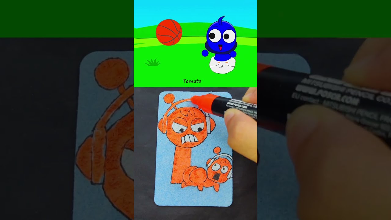 REVERSE Sprunki Oren But Dad Is Angry Incredibox Drawing